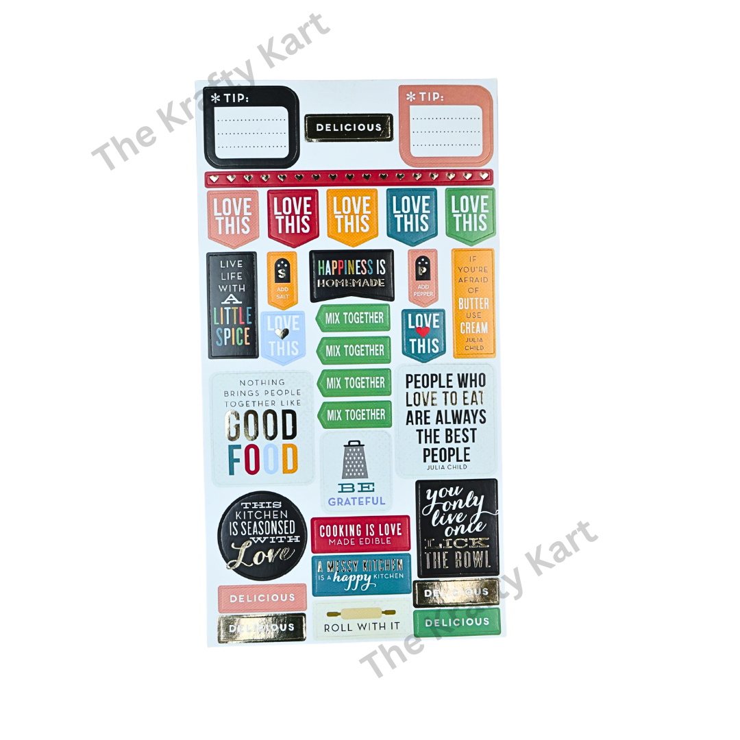 Scrap Book Sticker J