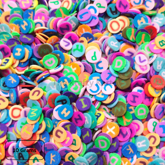 Round Alphabet Shakers