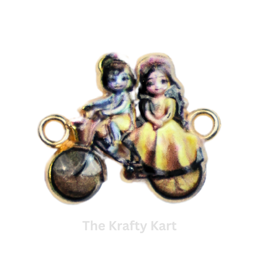 3D Rakhi Charm - Radha & Krishna (A)