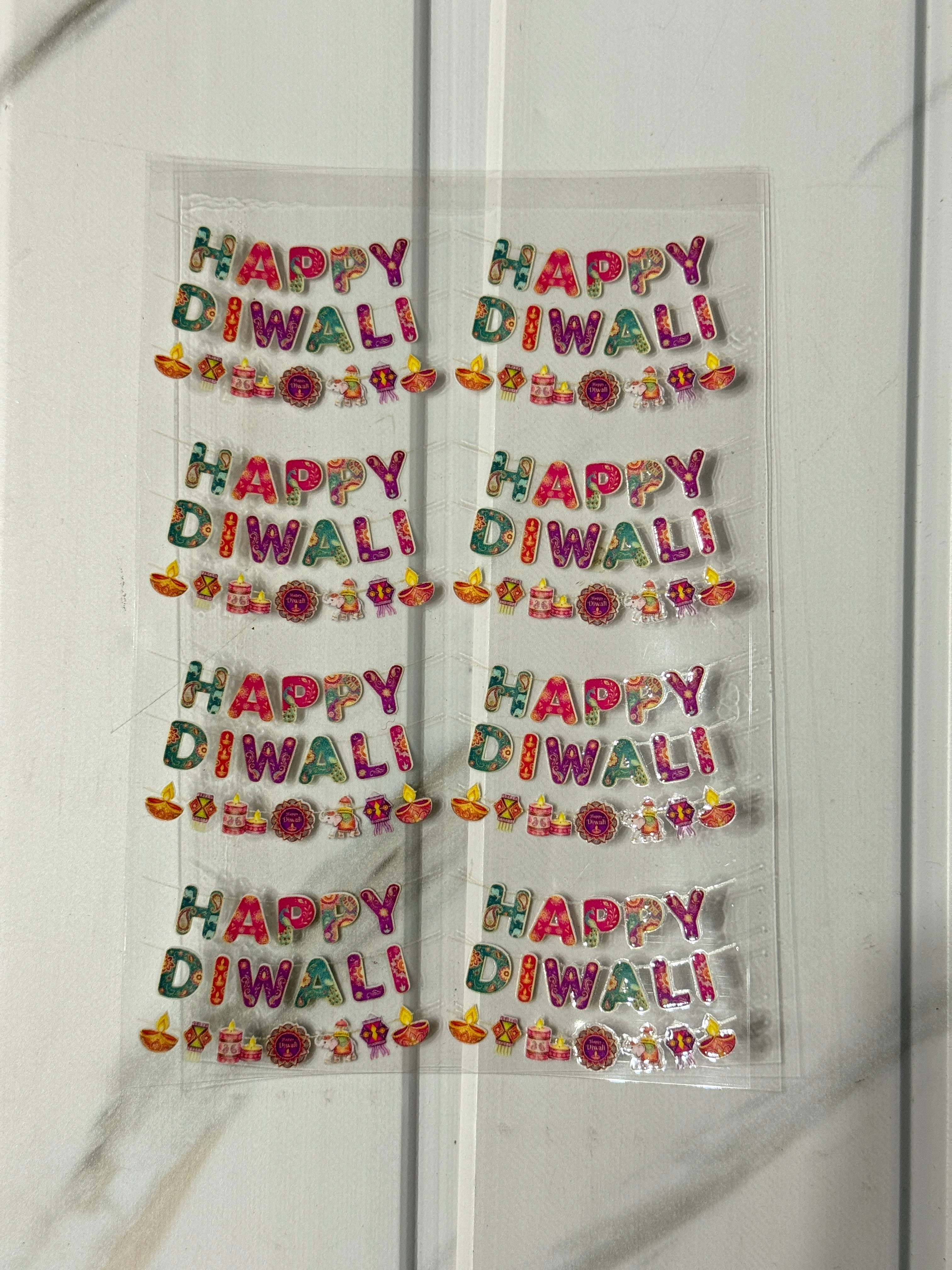 Diwali (B) - Peel Of Sticker