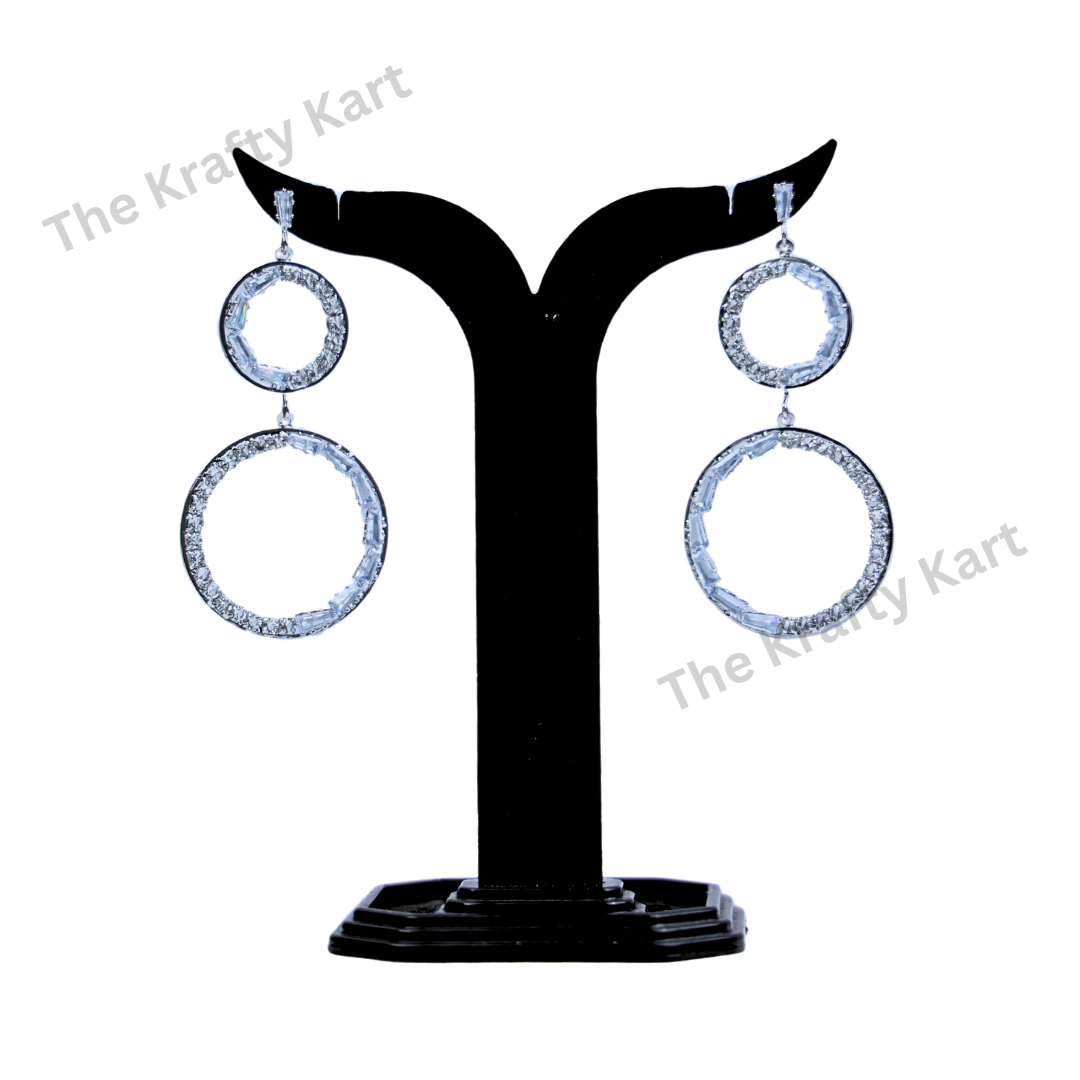 Resin Diamond Jhumka (I)