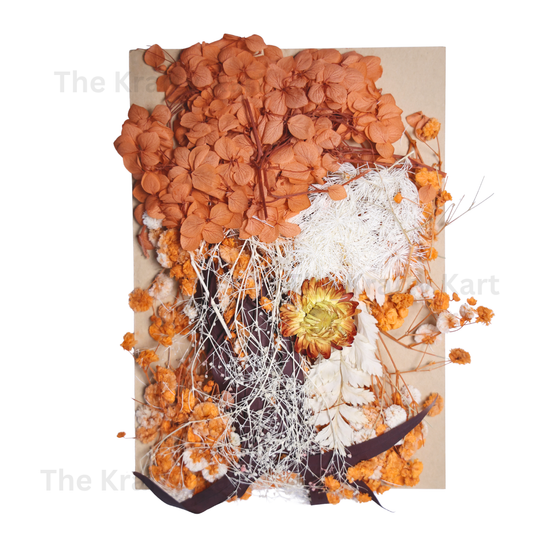 Orange Dry Flower Packet
