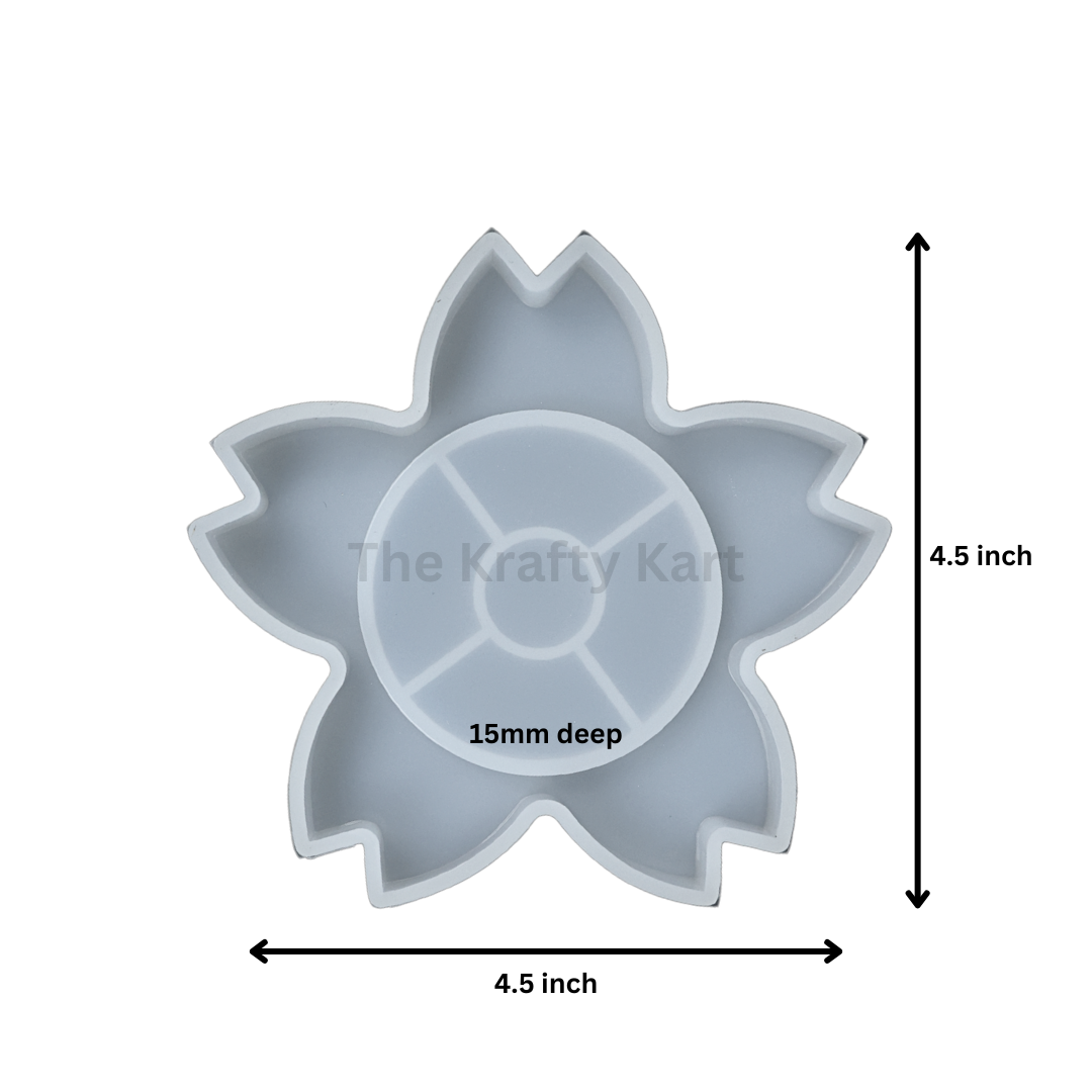 5 Kali T-Light Holder Mould