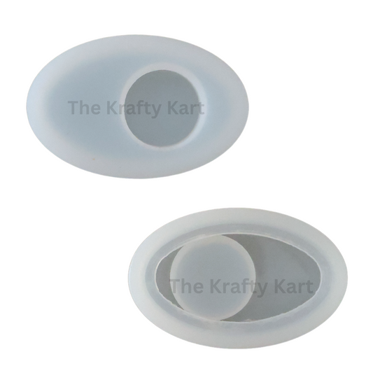 Oval T-Light Holder Mould