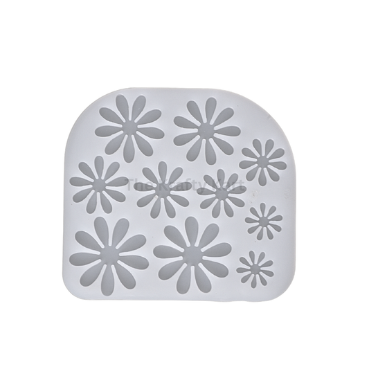 10 Cavity 3D Flower Mould