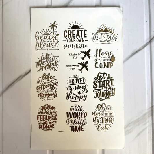 New Emboss Sticker (85)