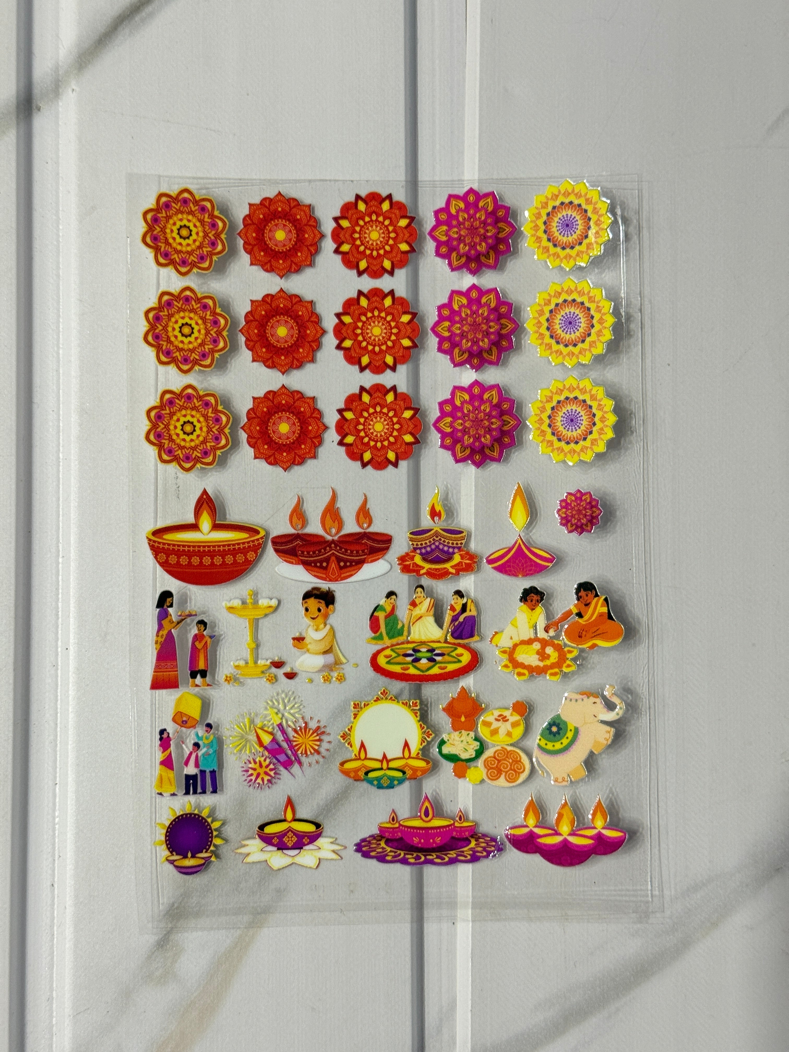 Diwali (G) - Peel Of Sticker
