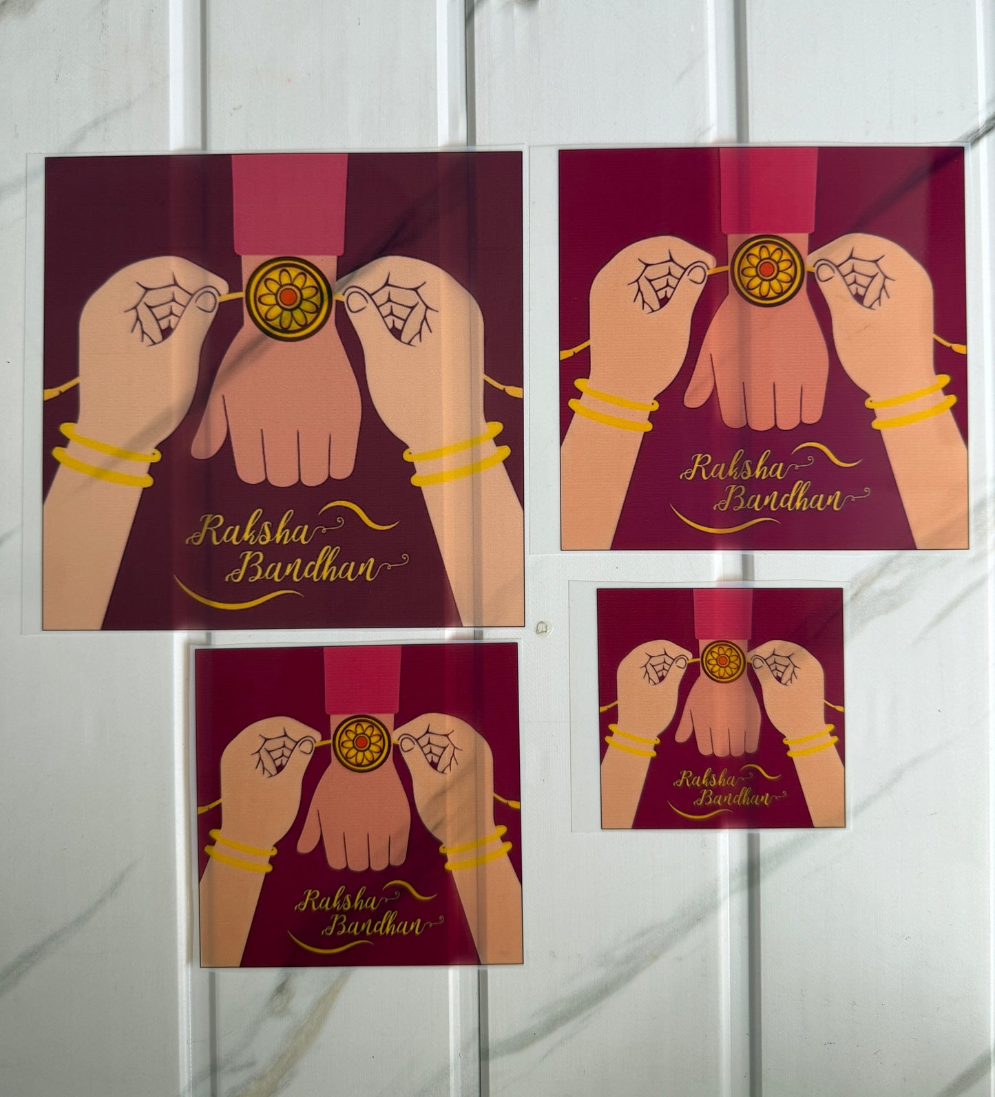 Custom Rakhi Insert Sheet (A)