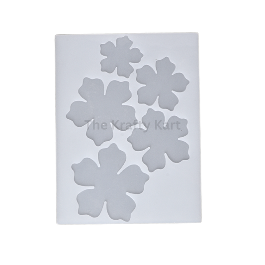 5 in 1 3D Flower Mould