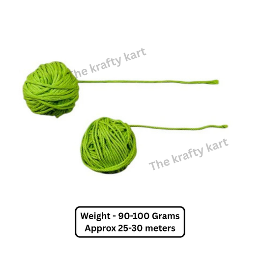 Macrame - Parrot Green Thread