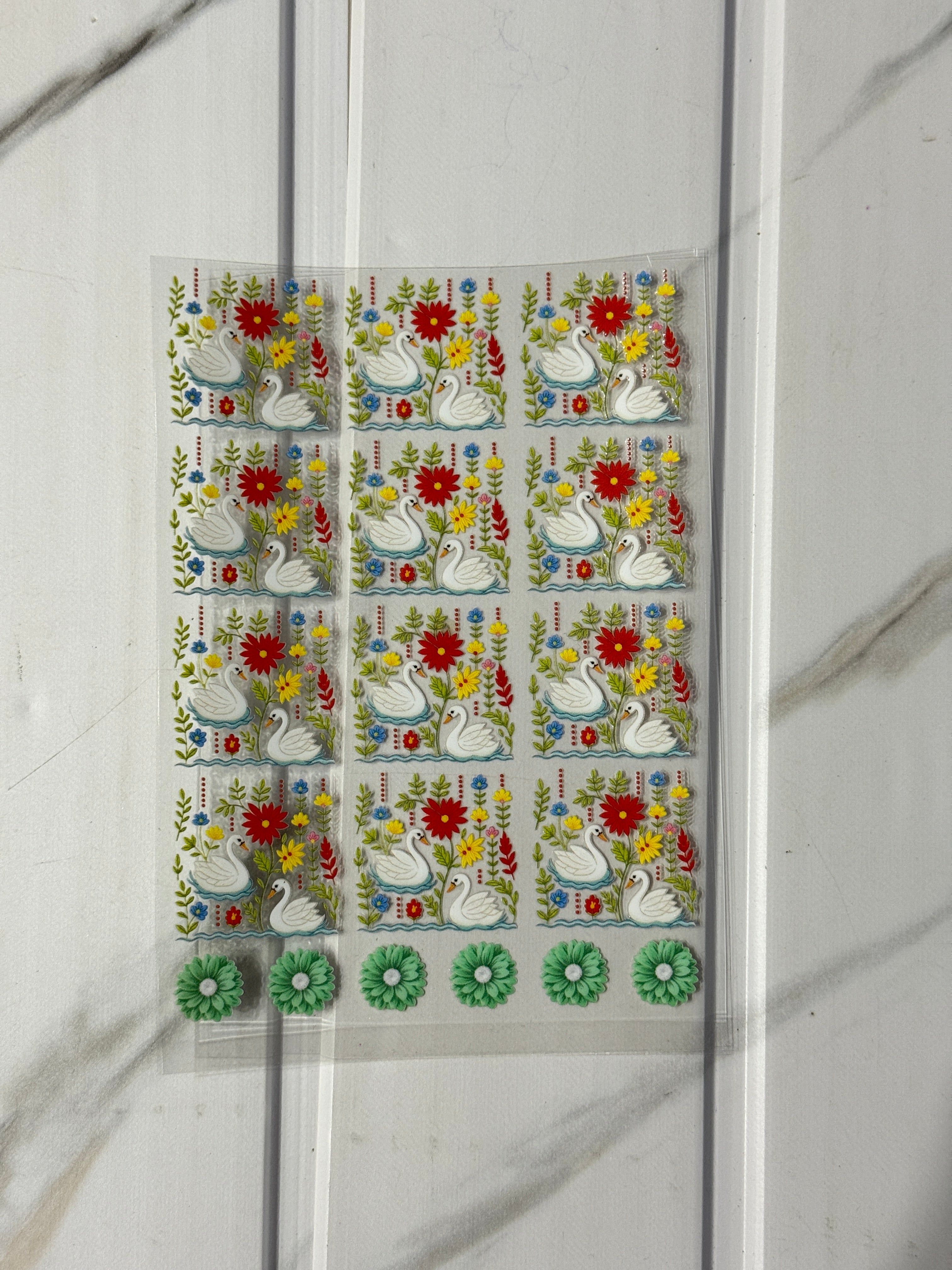 Mix Flower (C) - Peel Of Sticker