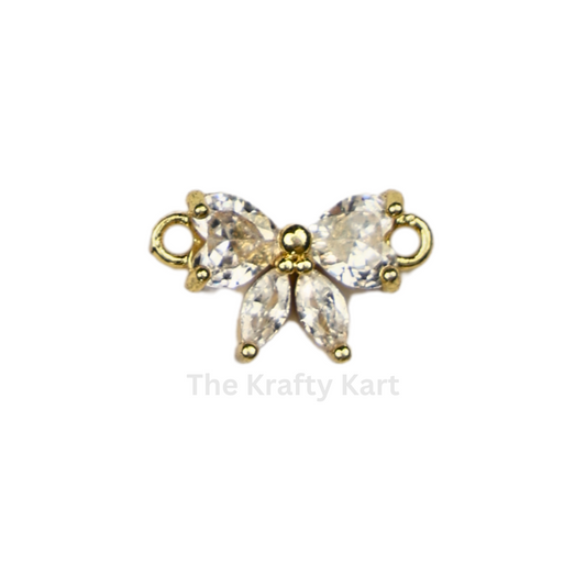 Diamond Charm - Bow (B)