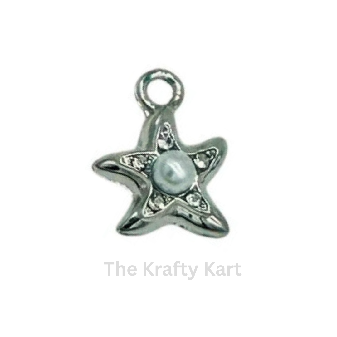 Anti-Tarnish Starfish Charm Pendant (A)