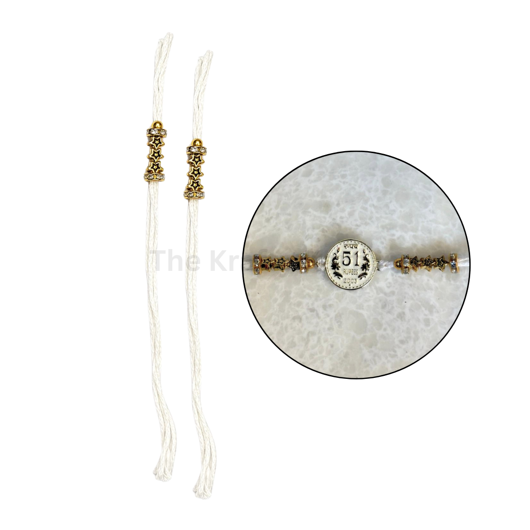 Readymade Rakhi Thread(5 Pairs) (22)