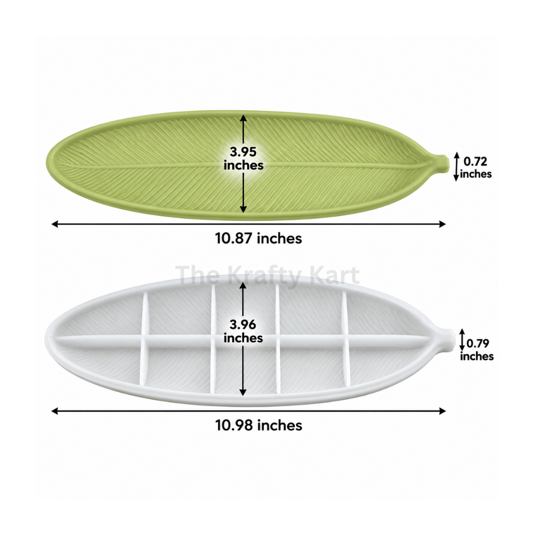 Serene Leaf Tray Mould