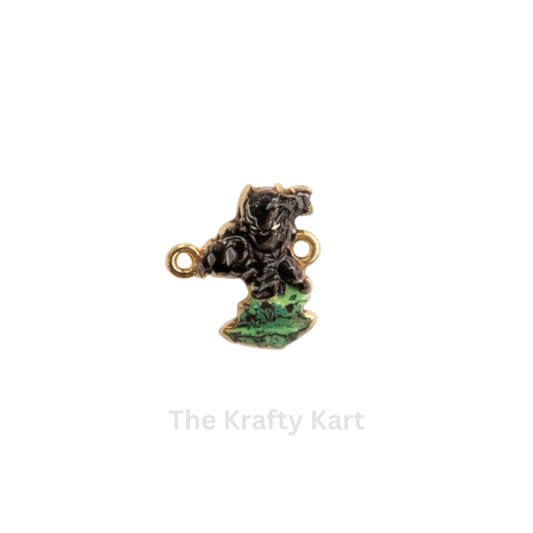 3D Rakhi Charm - Black Panther