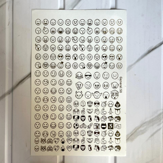 New Emboss Sticker (84)