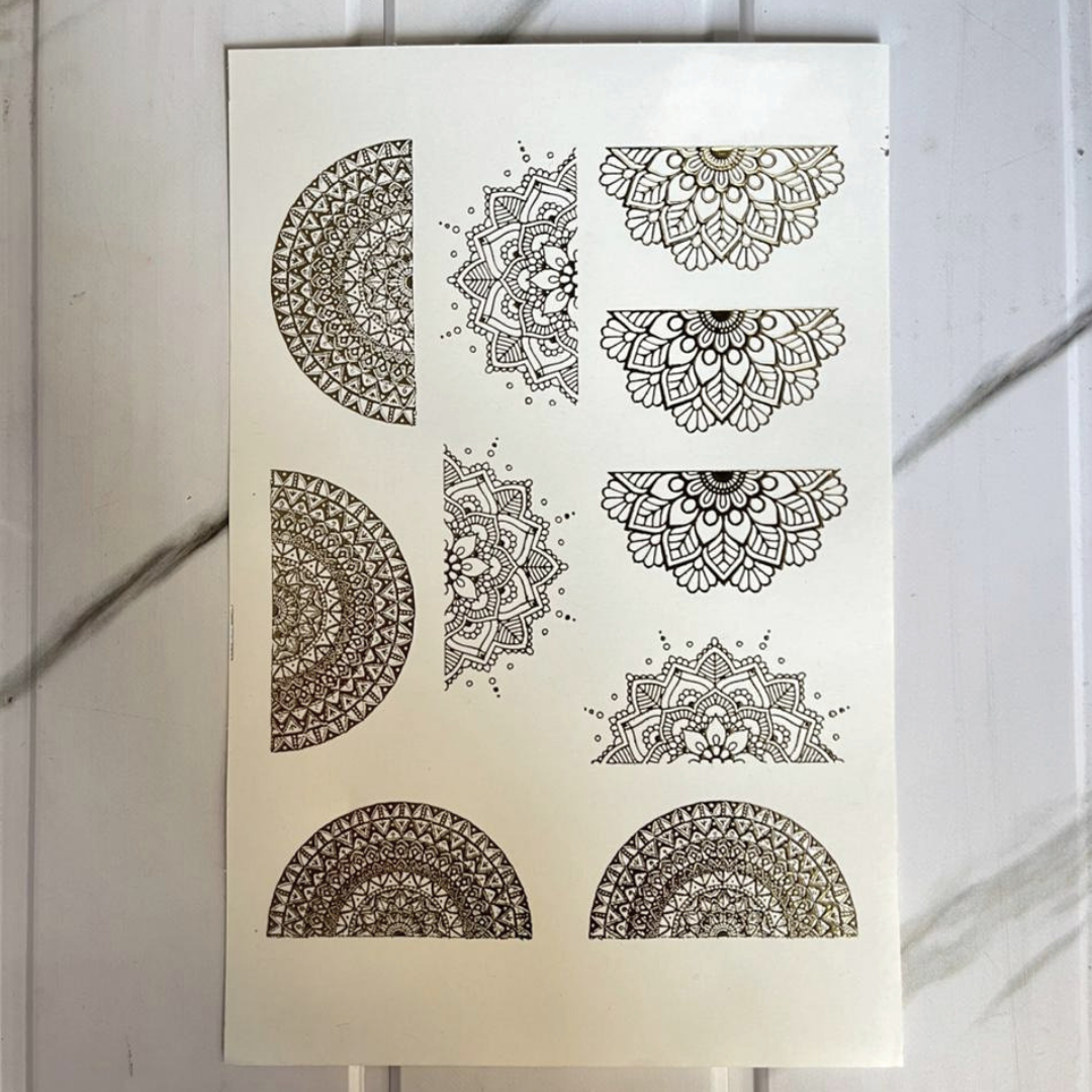 New Emboss Sticker (80)