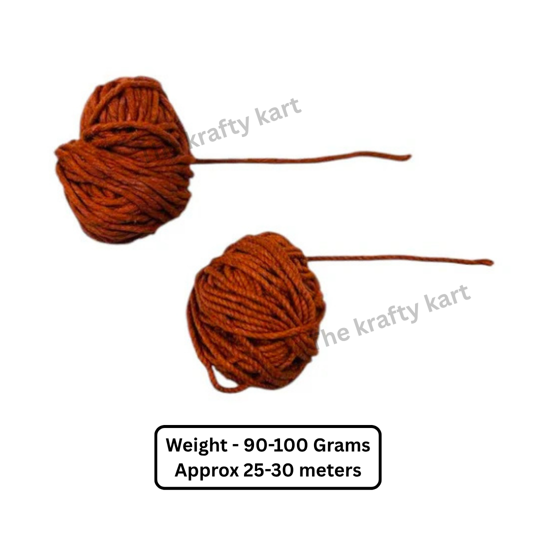 Macrame - Red Oxide Thread