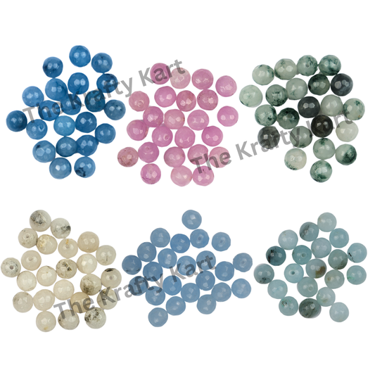 Marble Crystal Beads
