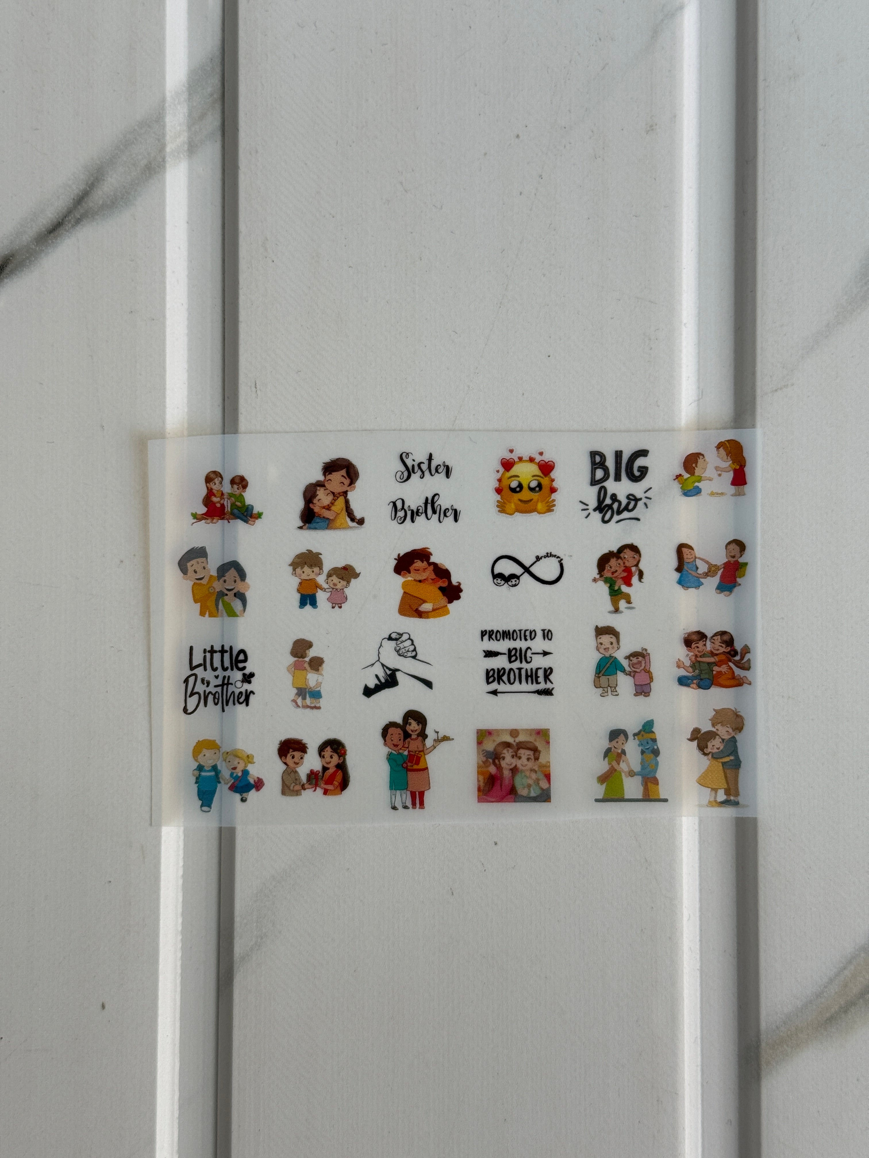 A7 Rakhi Insert Sheet (C)