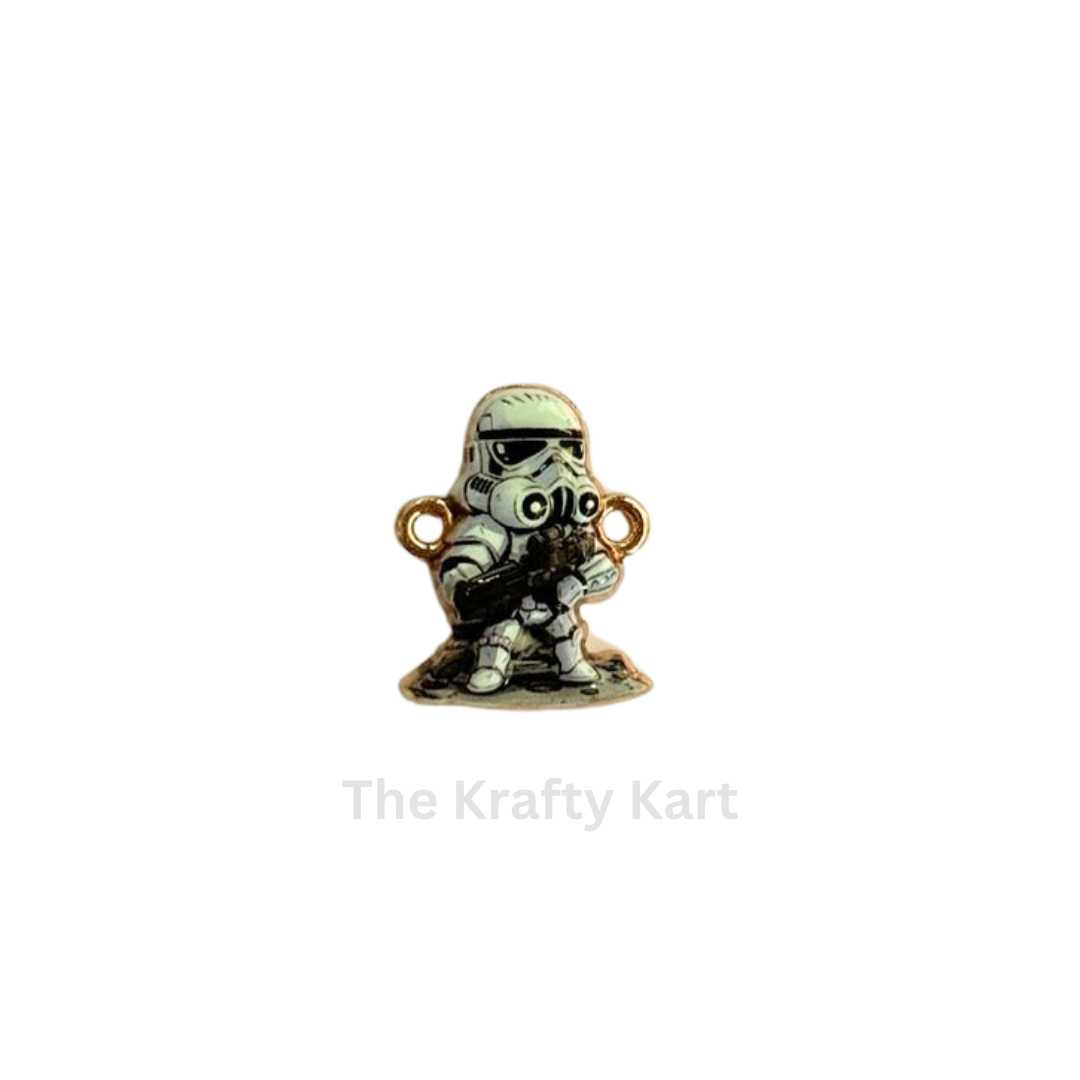 3D Rakhi Charm - Stormtrooper