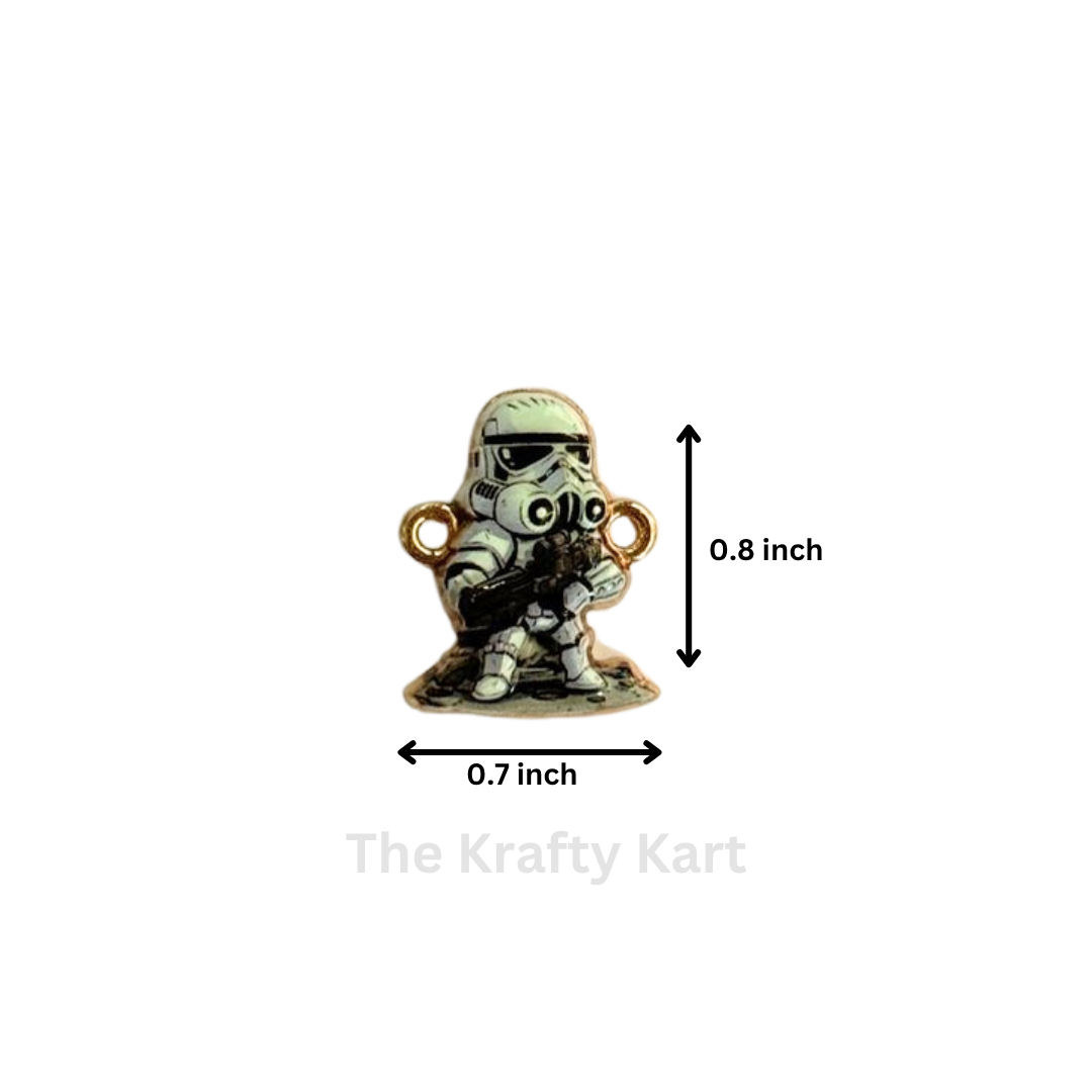 3D Rakhi Charm - Stormtrooper