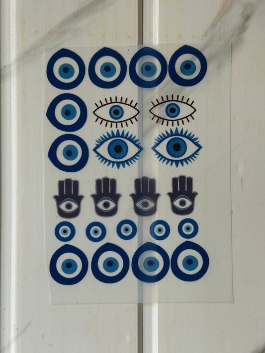 Insert Sheet - Evil Eye (B)