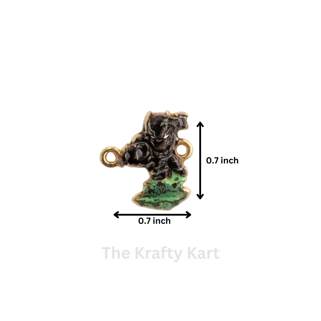 3D Rakhi Charm - Black Panther
