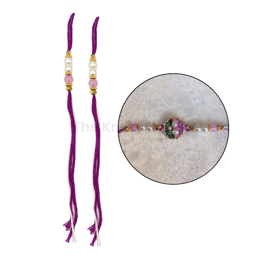 Readymade Rakhi Thread(5 Pairs) (23)