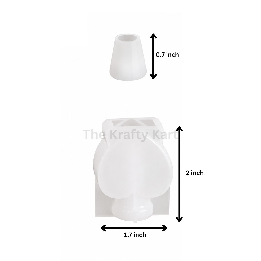 Heart Perfume Bottle Mould