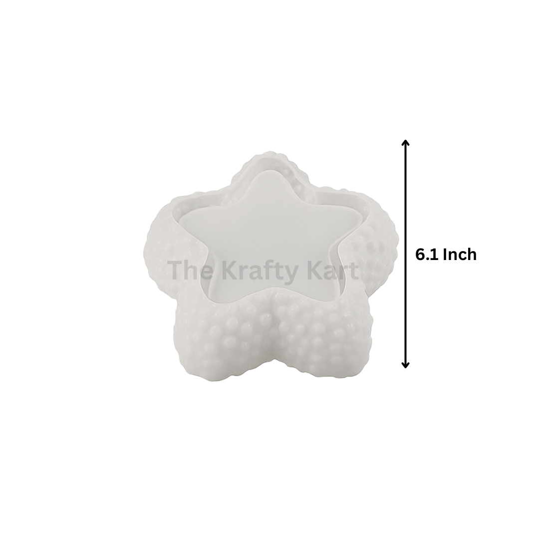 Starfish Textures Candle Bowl Mould