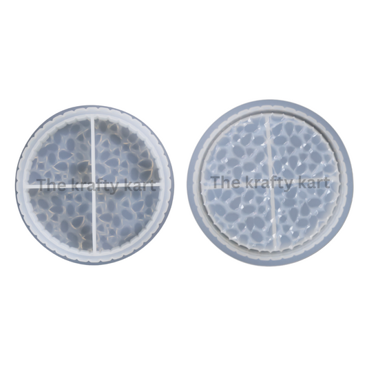 Round Druzzy Plate Mould