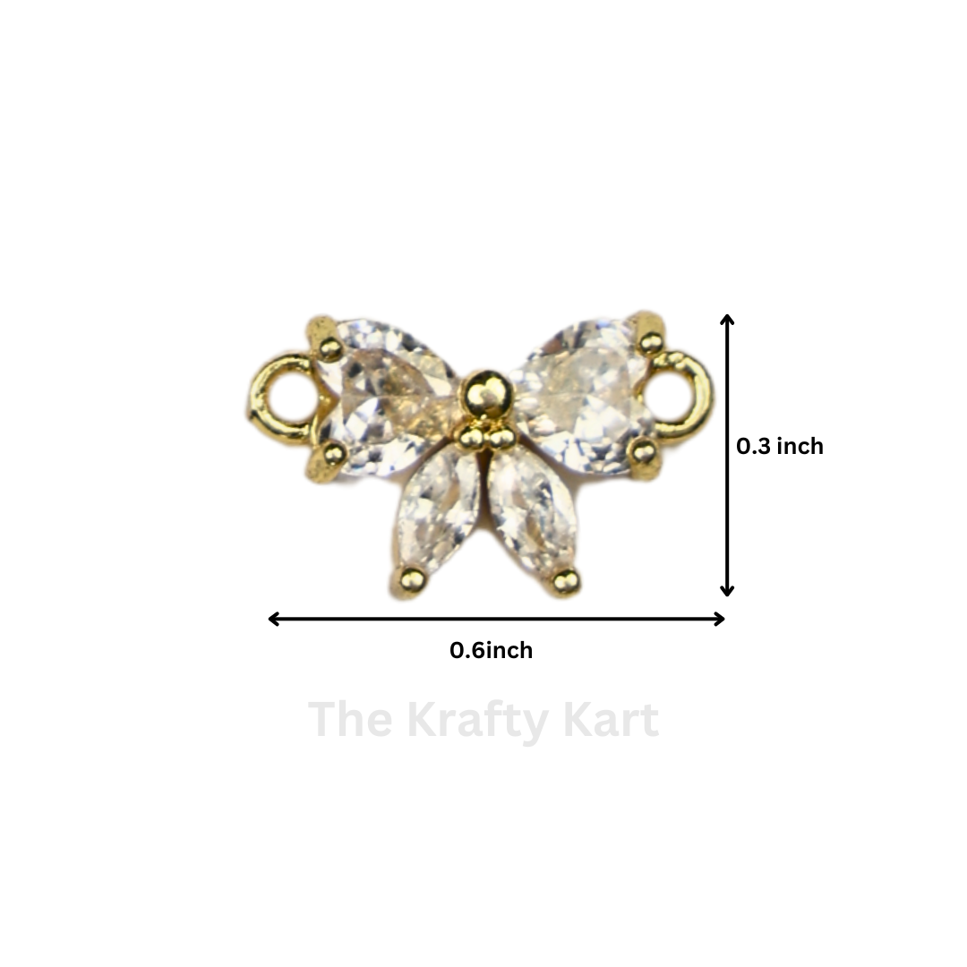 Diamond Charm - Bow (B)