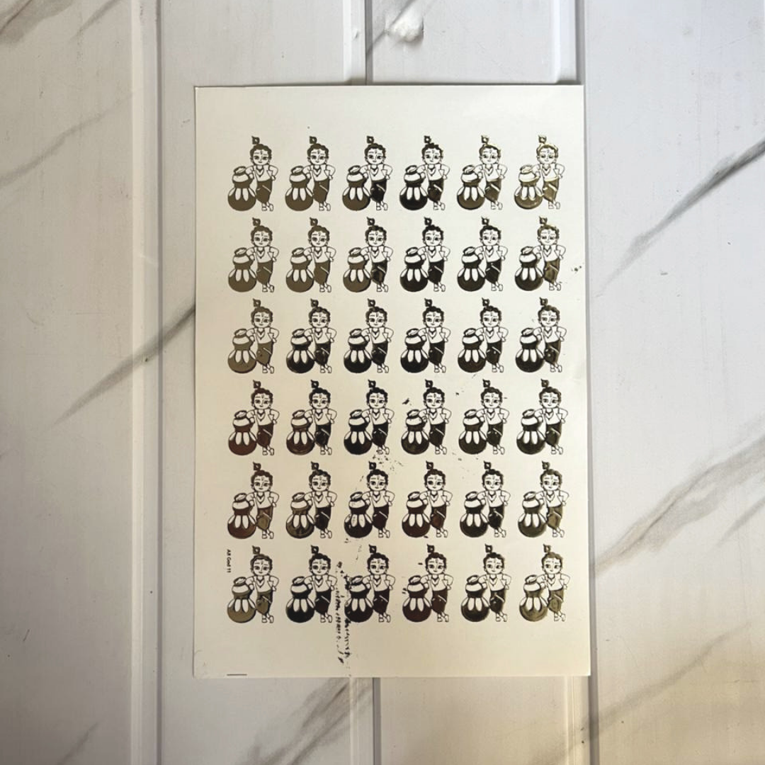 New Emboss Sticker (40)