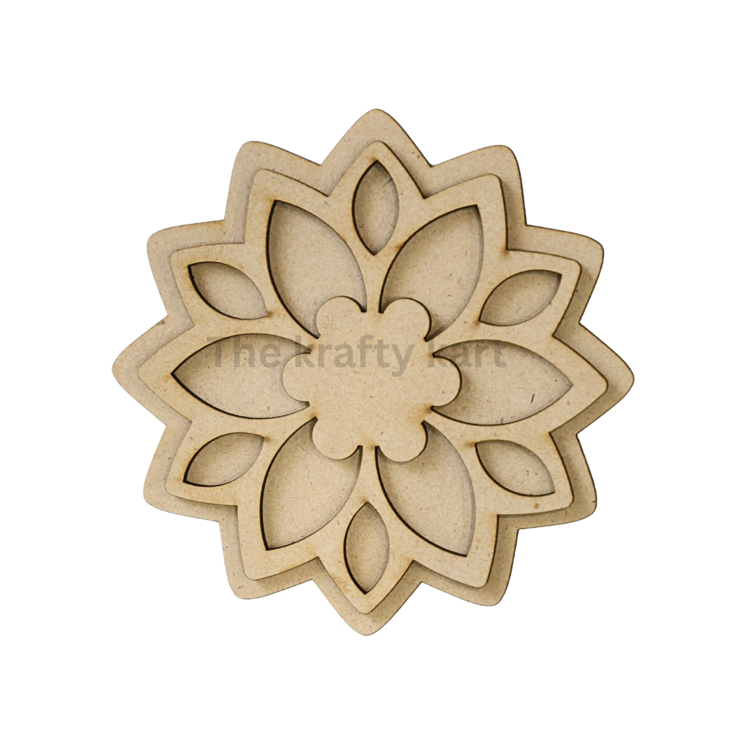 MDF Diwali T-Light Holder (N)