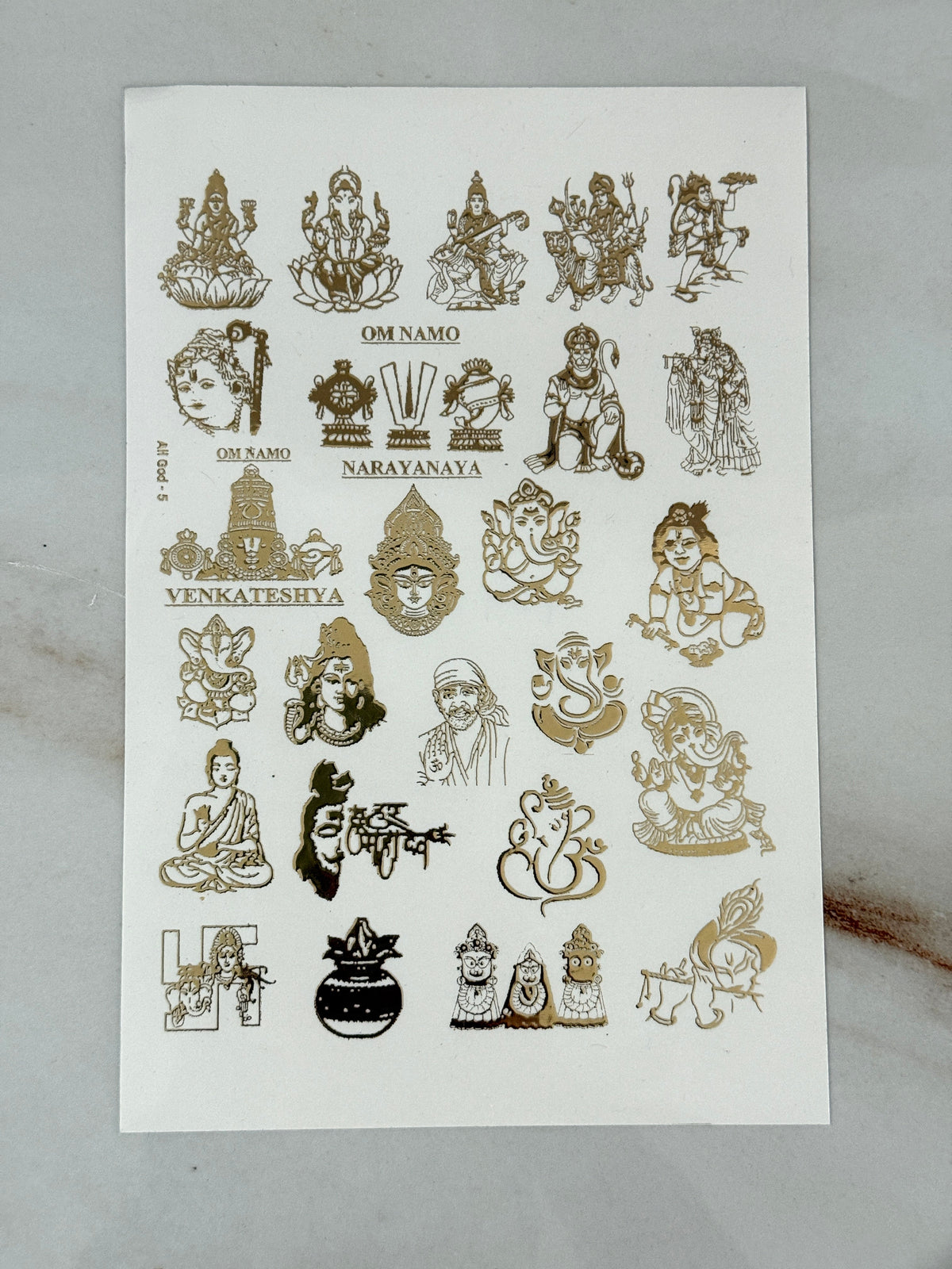 New Emboss Sticker (114)