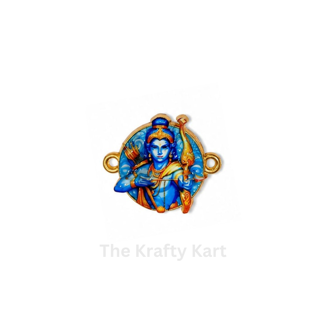 3D Rakhi Charm - Ram Bhagwan