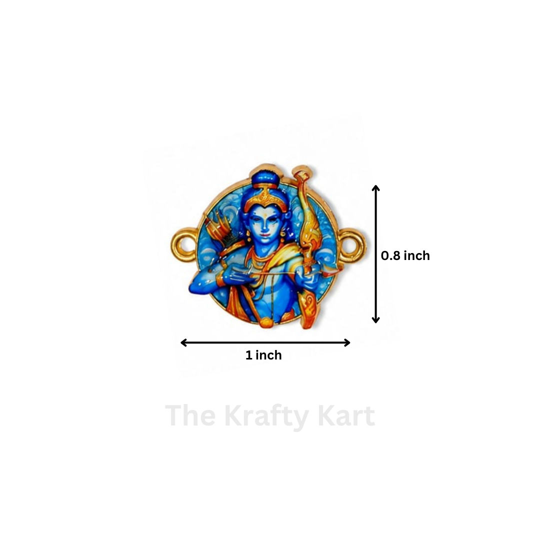 3D Rakhi Charm - Ram Bhagwan