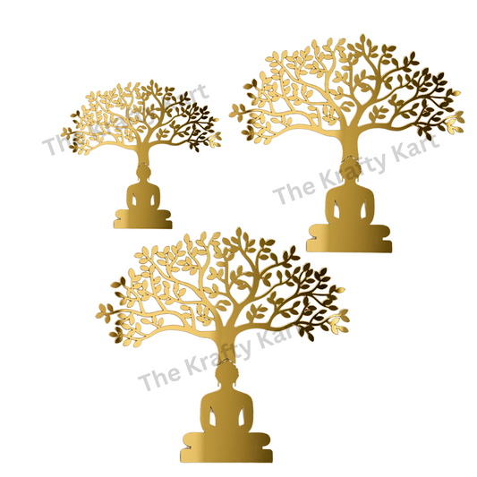Bhagwan With Tree Cutout (C)