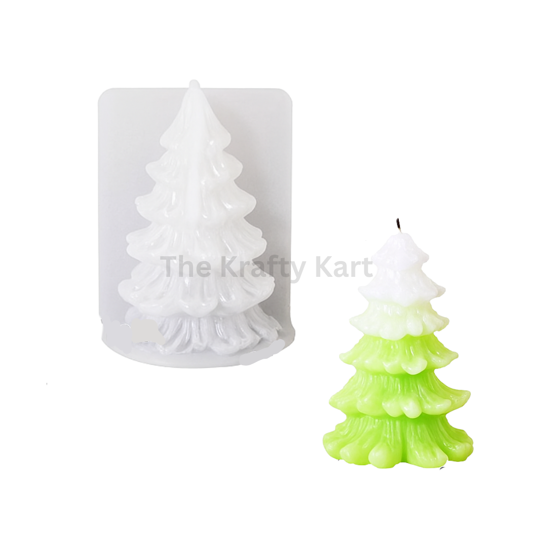 Christmas Tree Candle Mould (B)