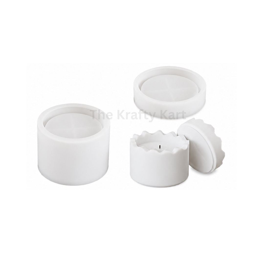 Round Candle & Storage Jar Mould