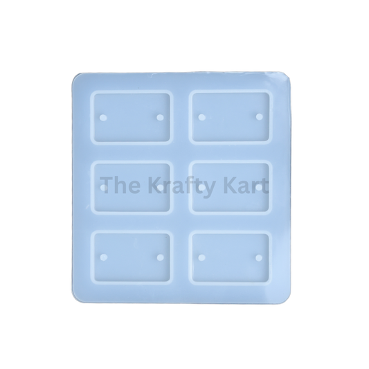 6 Cavity Rectangle Rakhi Mould