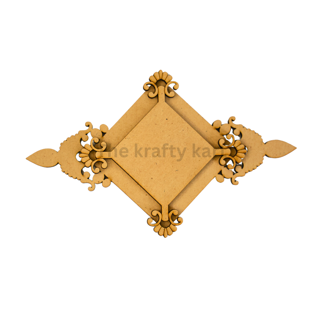 MDF Diwali T-Light Holder (I)