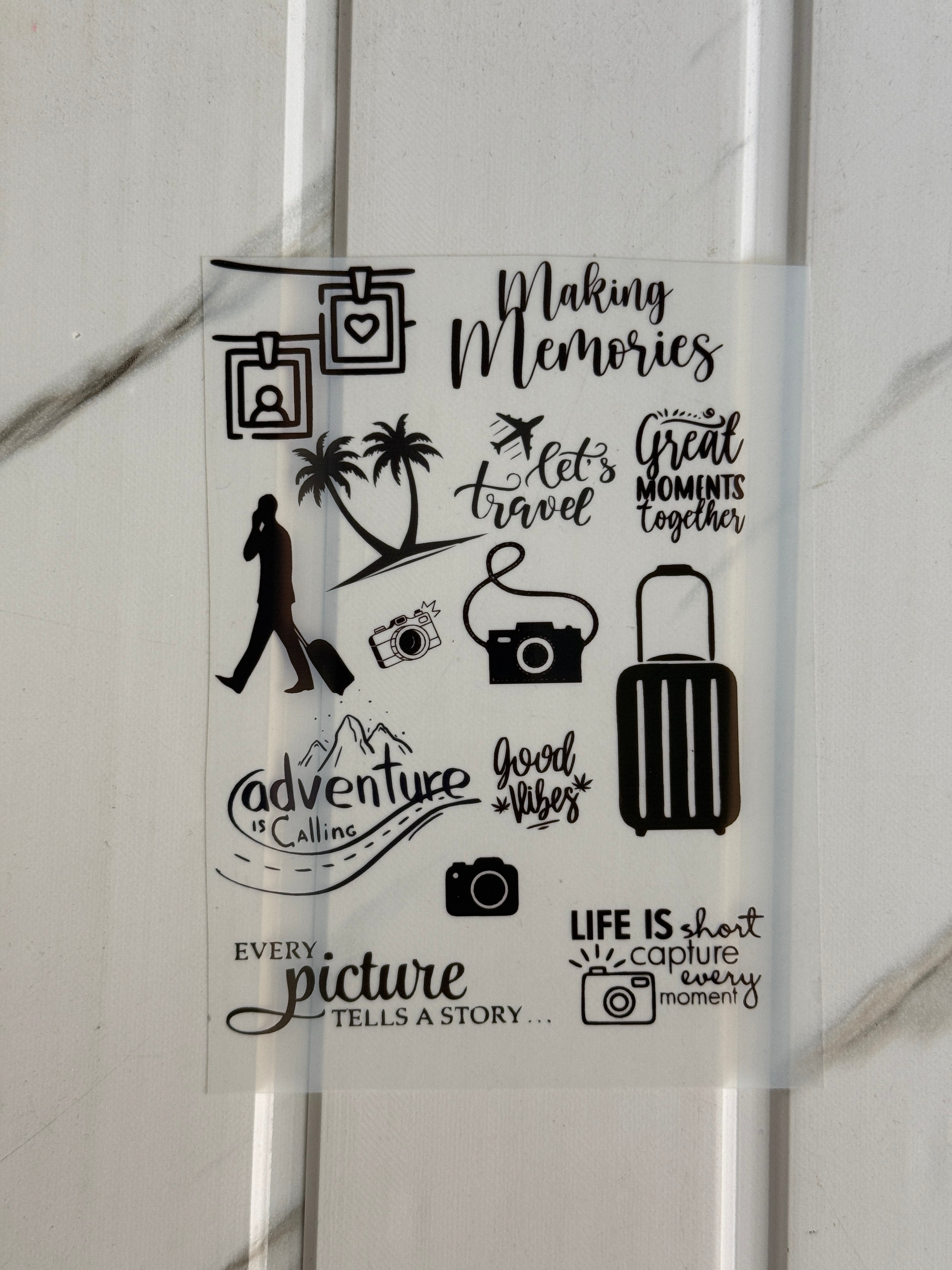 Travel Insert Sheet