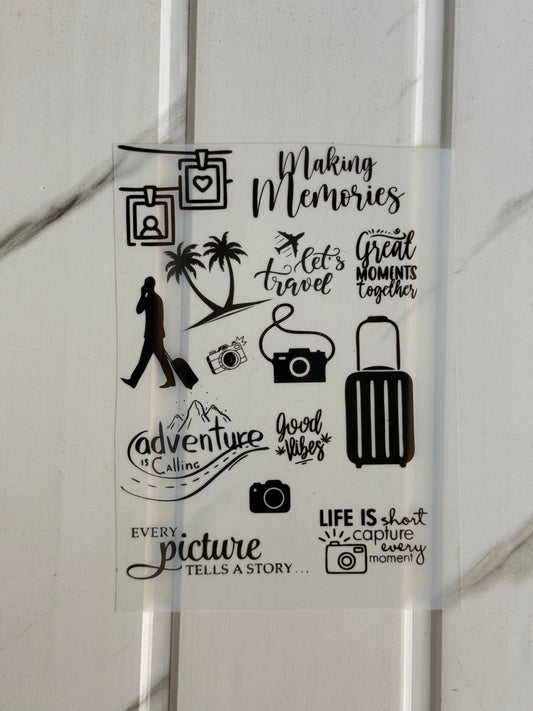 Travel Insert Sheet
