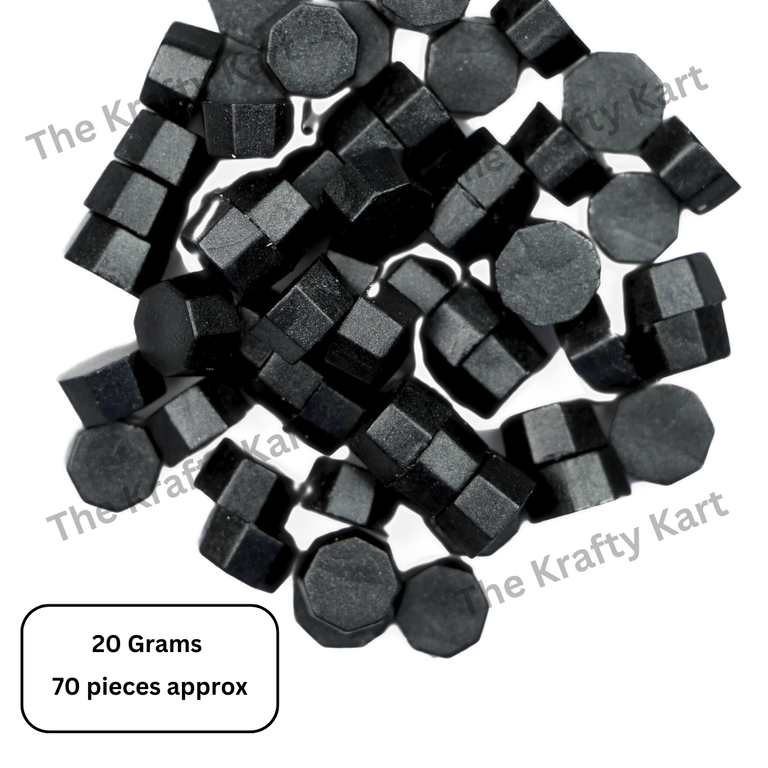 Sealing Wax Beads - Black