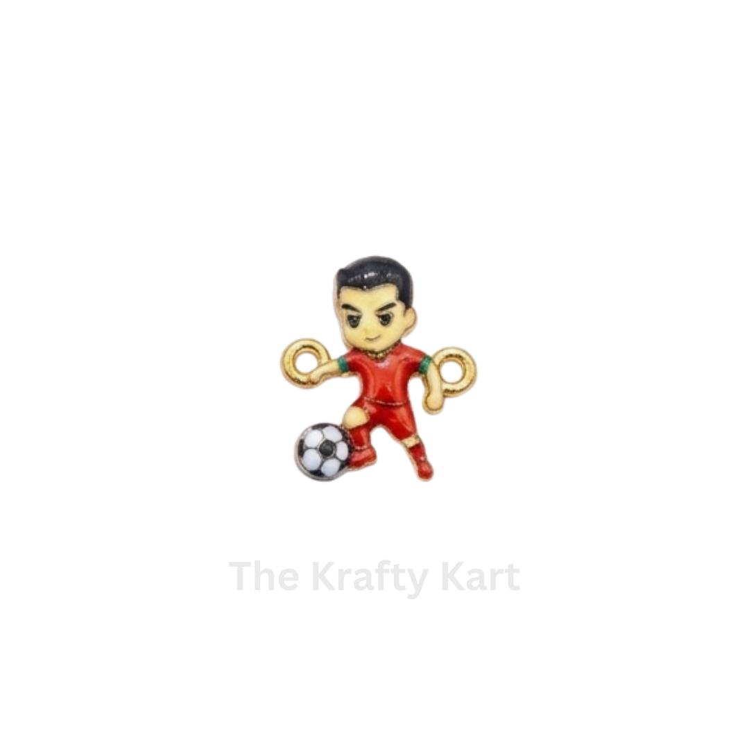 3D Rakhi Charm - Football Star