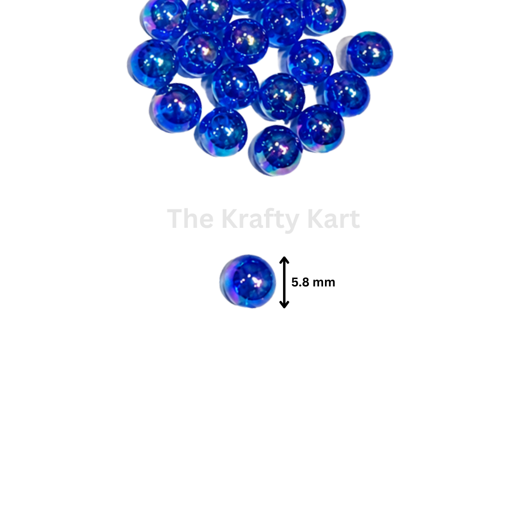 Big Colourful Rakhi Moti (6mm)