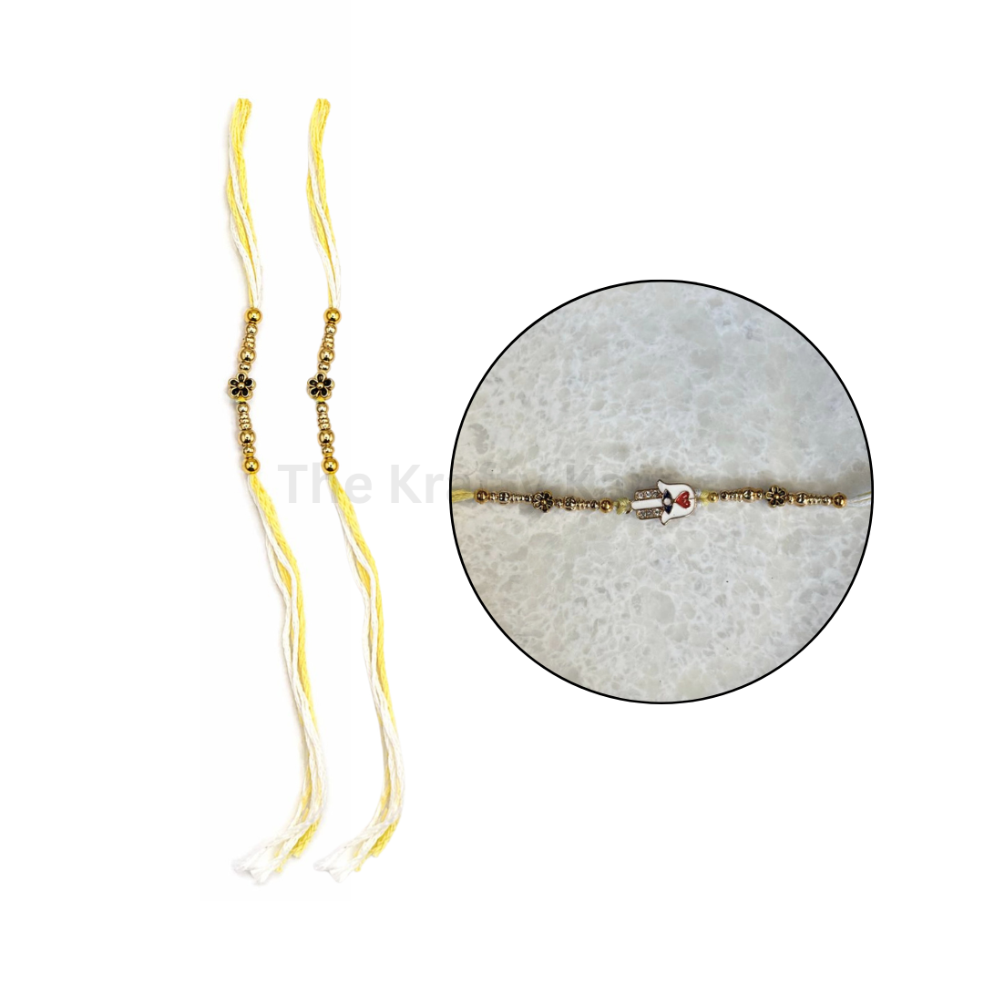 Readymade Rakhi Thread(5 Pairs) (26)